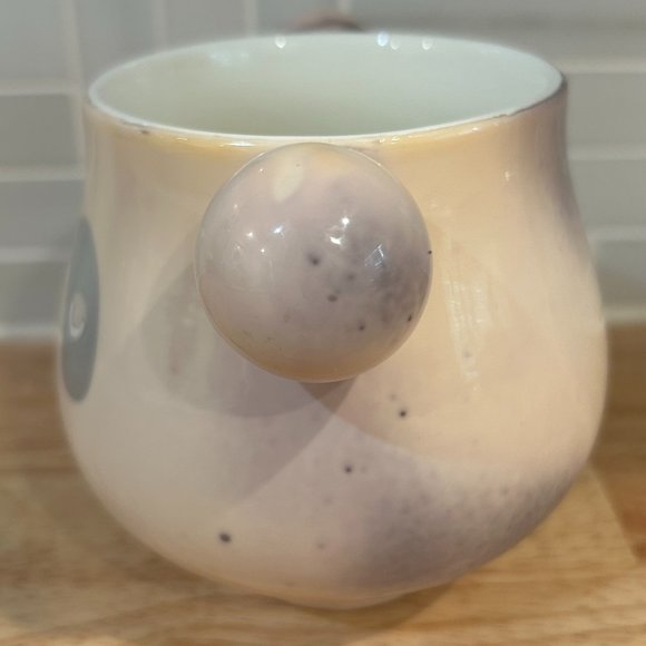 Thumbs Up Panmug Beige Panda Bear Ceramic Coffee Tea Mug Color changing! - Picture 6 of 7